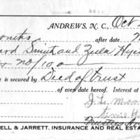 25 - Deed of Trust - Argile African Methodist Episcopal (AME) Zion Church (collection of Purel Miller).jpg