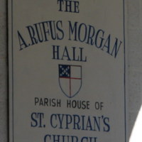 50b - A. Rufus Morgan Hall. Parish House of St. Cyprian's cornerstone.jpg