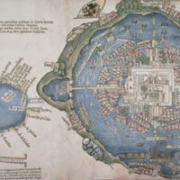 Tenochtitlan water map